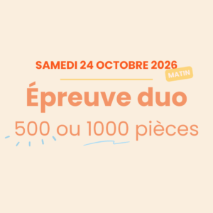 Epreuve duo 24-10 500 1000 pieces